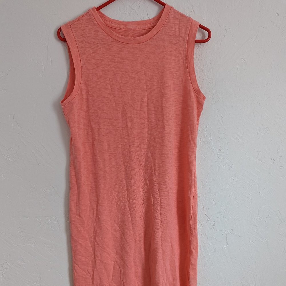 NWT Women's A New Day Coral Cotton Maxi Dress Small